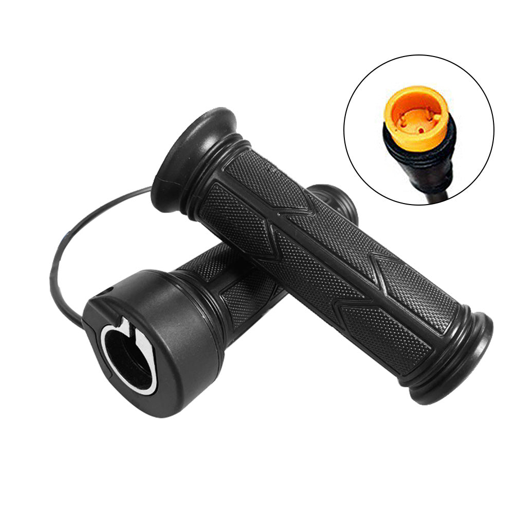 Full Twist Throttle Electric Bike Ebike Right Hand 3Pin Bike Grip Twist Throttle
