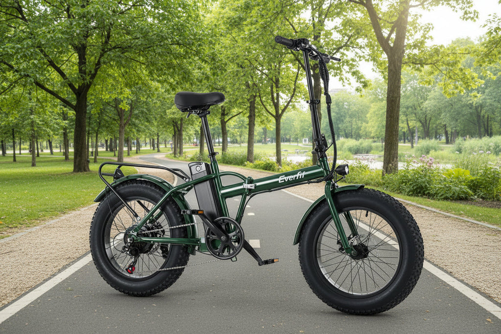 Everfit 20 Inch Folding Electric Bike Urban City Bicycle eBike Rechargeable
