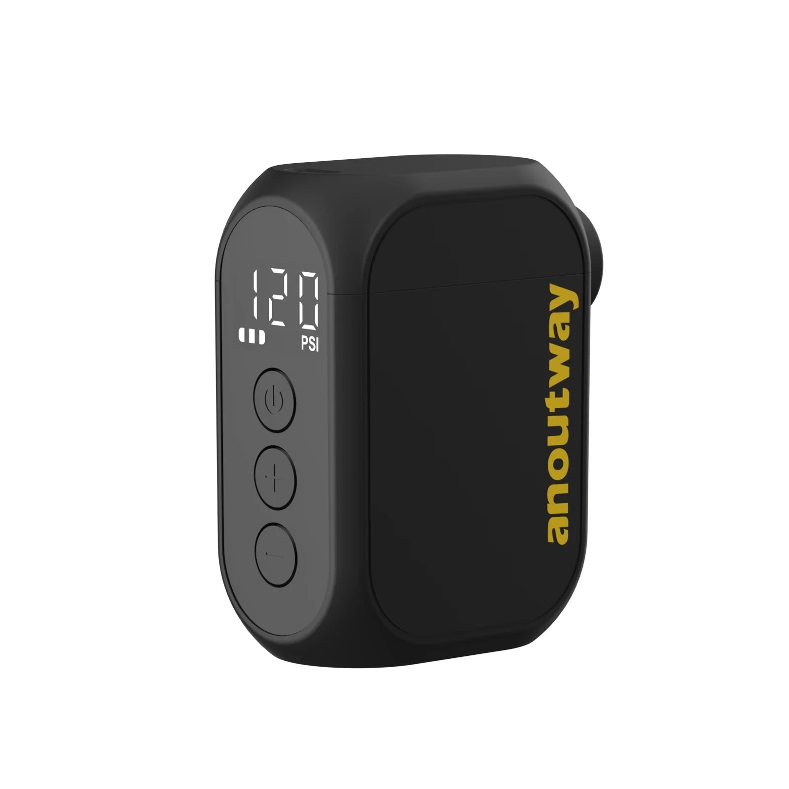 Mini Cordless Electric Bike Tire Inflator - Portable 120 PSI Pump with Digital Display & USB-C Fast Charge